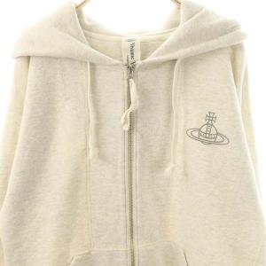 Vivienne Westwood HOMEWEAR ジップアップパーカー L ライトグレー