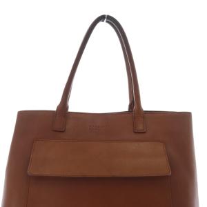 MARGARET HOWELL idea ランデール レザー トートバッグ ハンドバッグ 茶色 ブラウン