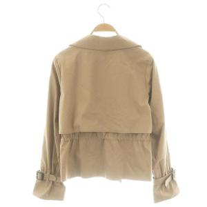 BLUE LABEL CRESTBRIDGE テックトレンチブルゾン ジャケット 38 ベージュ