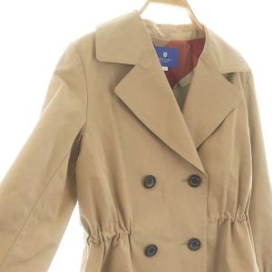 BLUE LABEL CRESTBRIDGE テックトレンチブルゾン ジャケット 38 ベージュ