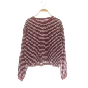 ジェーンスミス JANESMITH 24AW MULTI BORDER SHORT PULLOVER プルオーバー