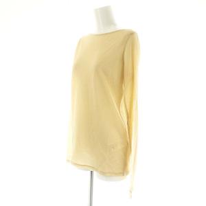 JOHN MASON SMITH ジェーンスミス JANESMITH 24AW COTTON SHEER BOAT NECK PULLOVER