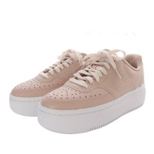 NIKE Women's Court Vision Alta Pink Oxford/White