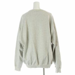 AURALEE SUPER SOFT SWEAT BIG P/O スウェット トレーナー 長袖 3 L グレー
