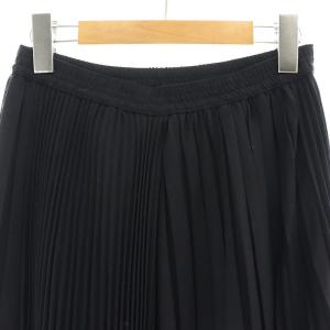 Theory WOOL POLY PLEAT IRREGULAR PLEAT SK スカート ロング プリーツ フレア