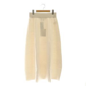 LAppartement取り扱い DOUBLE FACED VOLUME SKIRT フレアスカート ニット