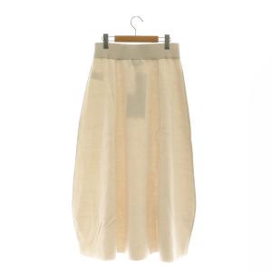STUDIO NICHOLSON LAppartement取り扱い DOUBLE FACED VOLUME SKIRT フレアスカート ニット