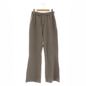 MUSE de Deuxieme Classe別注 24AW SWEAT スウェットパンツ フレアパンツ ドロスト カットオフ
