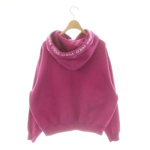 POLO RALPH LAUREN サークルロゴスウェットプルオーバーフーディ パーカー XS ピンク
