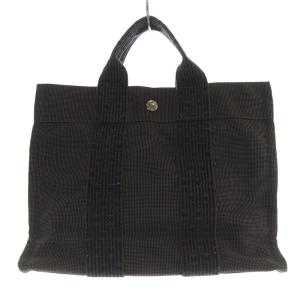 HERMES エールラインPM ハンドバッグ トートバッグ グレー /SR16 OH