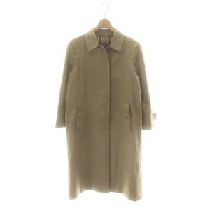 ノバチェック ステンカラーコート F ベージュ