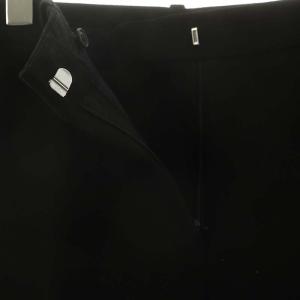 Theory 23AW BISTRETCH DOUBLE 3/TREECA GZ スラックスパンツ ジッパーフライ 0 黒 ブラック