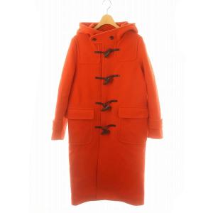 ダッフルコート アウター フード付き トグルボタン ウール 36 S 赤 レッド /YQ OS