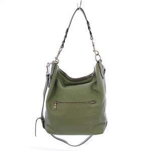 COACH クロスボディ ショルダーバッグ ハンドバッグ 2WAY レザー 緑 F31507 /BM OF