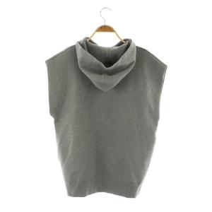 JOURNAL STANDARD 24AW C/CAフーディーニットベスト プルオーバー ハーフジップ グレー /MY OS