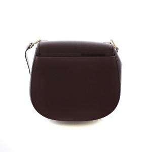 kate spade new york レザーショルダーバッグ ロゴ ワインレッド PXRU6912