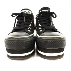 CHUNKYLINE OX スニーカー 厚底 24.5cm 黒 5CL747（2025/03/07