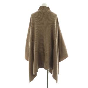 Max Mara 23AW カシミヤ オーバーサイズ ニットポンチョ F ブラウン