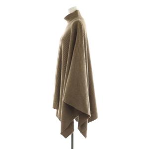 Max Mara 23AW カシミヤ オーバーサイズ ニットポンチョ F ブラウン