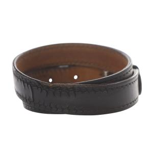 HERMES エトリヴィエール 2連 ブレスレット 黒 ブラック 刻印J /SR OH
