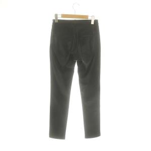 Diagram GRACE CONTINENTAL 24AW フェイクレザーパンツ ボトムス ジップフライ 36 S 黒 ブラック