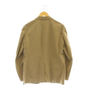 MARGARET HOWELL 背抜きテーラードジャケット シングル M ベージュ /HK OS AD