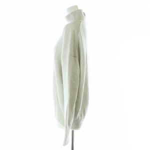 23区 vingt-trois ウール カシミヤ モックネックニット セーター 長袖 M グレー