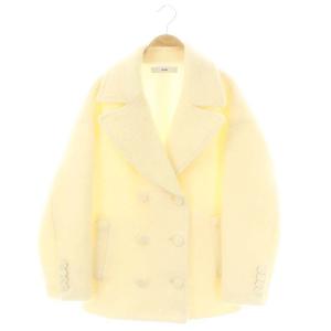 Handmade stitch wool jacket coat