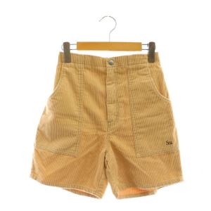VINTAGE 70' コーデュロイ ショーツ ショートパンツ 刺繍 ベージュ /KO OS SH