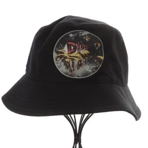 アステロディオール プリント バケットハット S ブラック 29DC906K4511