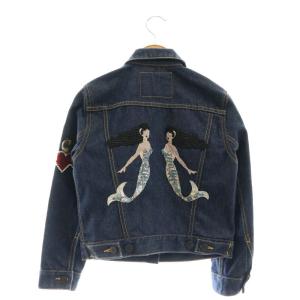 マークジェイコブス　パフスリーブ　デニムジャケット MARC JACOBS パフスリーブ デニムジャケット マークジェイコブス