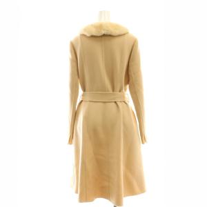 René ミンクファーカラーコート 34 ベージュ