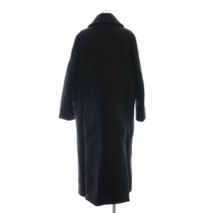 IENA ラブークル la boucle 23AW ウール ロングコート アウター ダブル 黒 ブラック