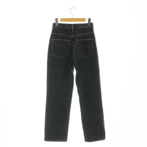 upper hights THE COUSIN CHARBON ストレートデニムパンツ ダメージ加工 IENA別注 22 グレー