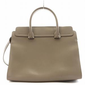 FURLA メトロポリス マギア ハンドバッグ トートバッグ ショルダーバッグ 2way レザー グレージュ
