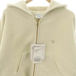Champion 24AW フレームワーク別注 リバースウィーブ11.5oz Wジップパーカー M オフホワイト