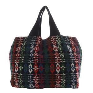 mina perhonen ペタル フレーム petal flame トートバッグ ハンドバッグ 黒 ブラック ya9039