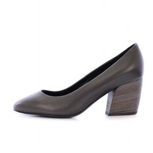 パンプス ハイヒール レザー 靴 シューズ 37 チャコールグレー