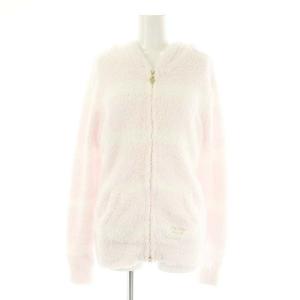 gelato pique 3点セット ルームウェア パーカー ショートパンツ ショーパン ニーハイ靴下 ソックス ボーダー ピンク 白 ホワイト