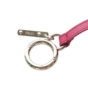 FENDI バッグチャーム ボンボン キーホルダー 赤 レッド 紺 ネイビー 紫 パープル /YO17 OH