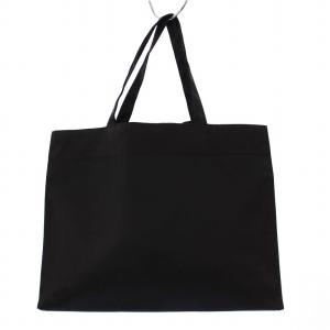 M'S GRACY リボン トートバッグ ハンドバッグ ナイロン ブラック