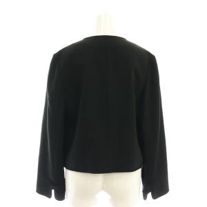 M'S GRACY ノーカラージャケット 総裏地 40 黒 ブラック