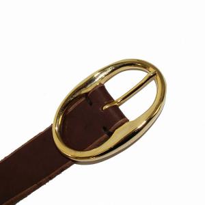 junhashimoto  A&E BELT レザーベルト ブラウン /KH OF AD