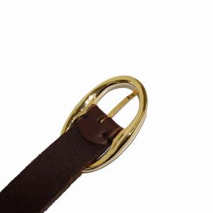 junhashimoto  A&E BELT レザーベルト ブラウン /KH OF AD