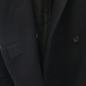 THE RERACS THERERACS ザリラクス チェスターコート アウター ロング 38 紺 ネイビー /DF OS