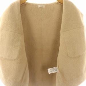 IENA 23AW 金ボタンニットベスト ライトベージュ