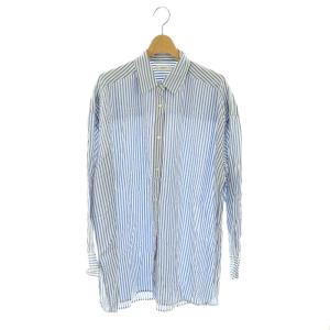 イエナ IENA 24AW キュプラ スキッパー ギャザーフリルブラウス 長袖 ボリュームスリーブ 36 茶 ブラウン /MY ■OS レディース イエナ IENA 24AW キュプラ スキッパー ギャザーフリルブラウス