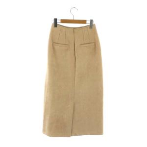 Ron Herman スエードタイトスカート ロング マキシ丈 XS ベージュ