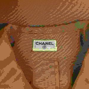 CHANEL ステンカラー バルマカーンコート ココボタン ベージュ