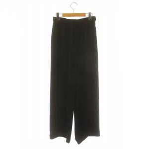 EVERYDAY I LIKE Easy イージーワイドパンツ 1タック 36 S 黒 ブラック 22-030-500-8141-3-0
